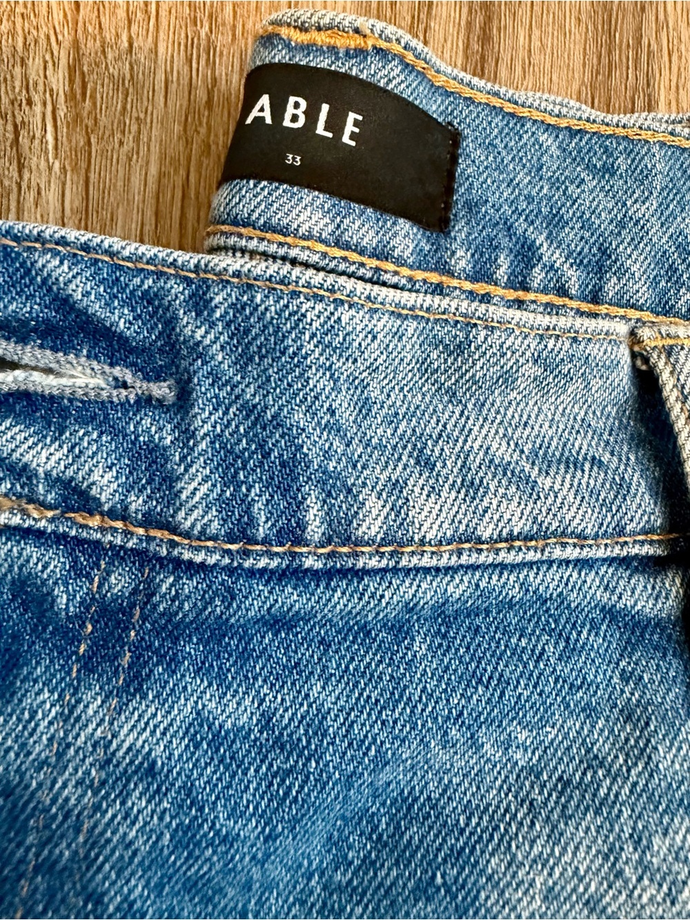 Able Light Blue Denim Jeans - Picture 2 of 7
